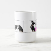 "私は作りました食糧"を コーヒーマグカップ (中央)