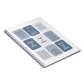 私は作家のやる気を起こさせる引用文 ノートブック (右側)