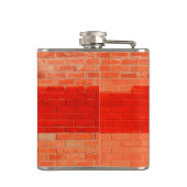 「私は価値がある」カスタマイズ可能おもしろい フラスク (裏面)