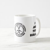 私は価値マグです コーヒーマグカップ (正面右)