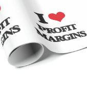 私は価格差益を愛します ラッピングペーパー (ロールコーナー)