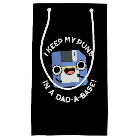 私は保パパAベースのパパで私のパンパン暗いBgg スモールペーパーバッグ (正面)