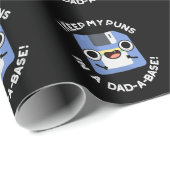 私は保パパAベースのパパで私のパンパン暗いBgg ラッピングペーパー (ロールコーナー)