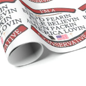 私は保守主義者です ラッピングペーパー (ロールコーナー)