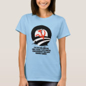 私は保守派を恐れる神だ Tシャツ (正面)