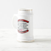 私は保守的だ ビールジョッキ (正面左)