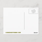 私は保守的だ ポストカード (裏面)