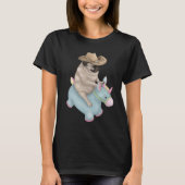 私は保安官に煙草を吹かした Tシャツ (正面)