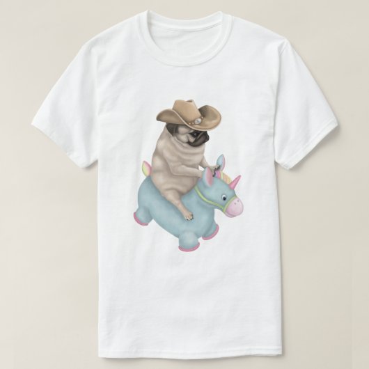 私は保安官に煙草を吹かした Tシャツ (デザイン正面)