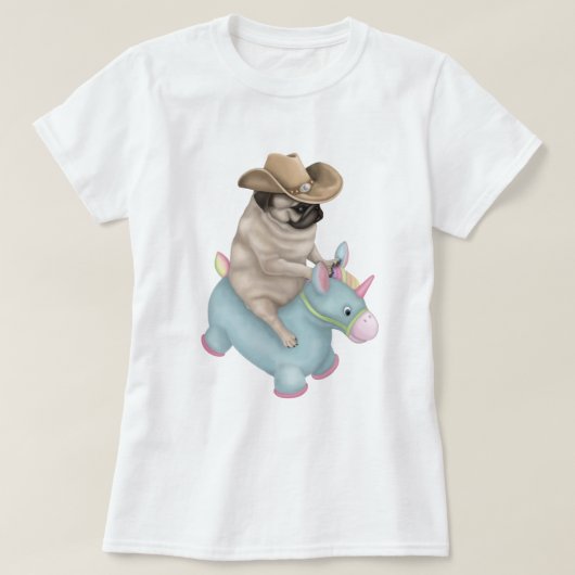 私は保安官のTシャツを拭いた Tシャツ (デザイン正面)