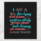 私は保育園先生 ワインラベル (シングルラベル)