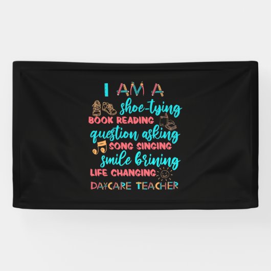 私は保育園先生 横断幕 (横)