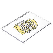 私は保請求書会計士の簿記係のギフトを聞く ノートブック (左側)