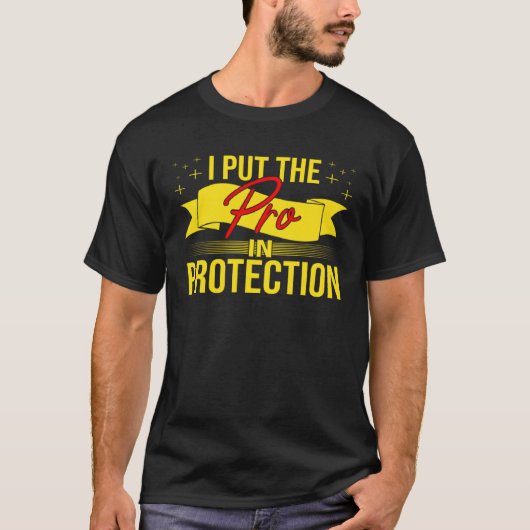 私は保護家族保険のプロの販売を置く Tシャツ (正面)