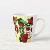 私は保Apple Your Eyeとして(詩篇17:8) カフェラテマグ (右)