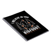 私は信じお前の中に入ったが、私もビッグ信じフットに入った ノートブック (右側)