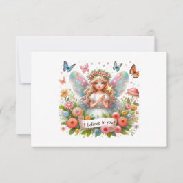 私は信じお前の妖精 サンキューカード
