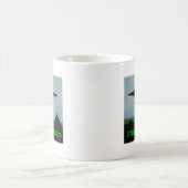 私は信じたいと思います コーヒーマグカップ (中央)