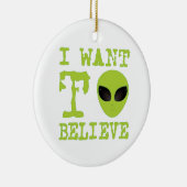 私は信じたいと思います セラミックオーナメント (右)