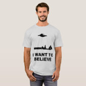 私は信じたいと思います Tシャツ (正面フル)