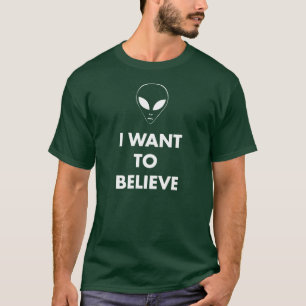 私は信じたいと思います Tシャツ