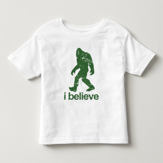 私は信じます トドラーTシャツ (正面)