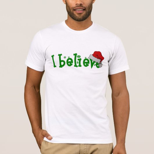 私は信じます Tシャツ (正面)