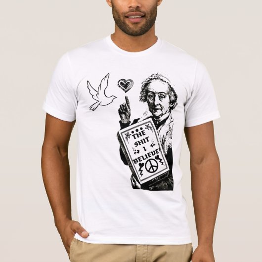 私は信じます Tシャツ (正面)