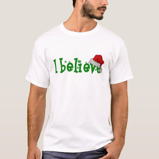 私は信じます Tシャツ (正面)