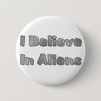 私は信じエイリアン 缶バッジ