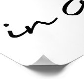 私は信じエンジェルスTシャツとギフトを着ている ポスター (角)