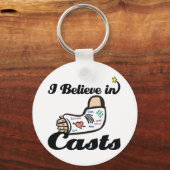 私は信じキャスト キーホルダー (正面)