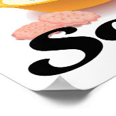 私は信じスープを飲む ポスター (角)