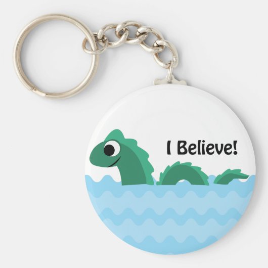 私は信じチャンプラン湖のモンスターをチャンプ キーホルダー (正面)