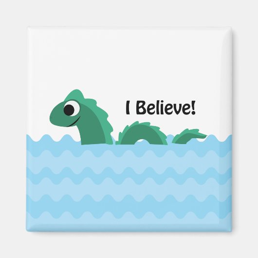 私は信じチャンプラン湖のモンスターをチャンプ マグネット (正面)