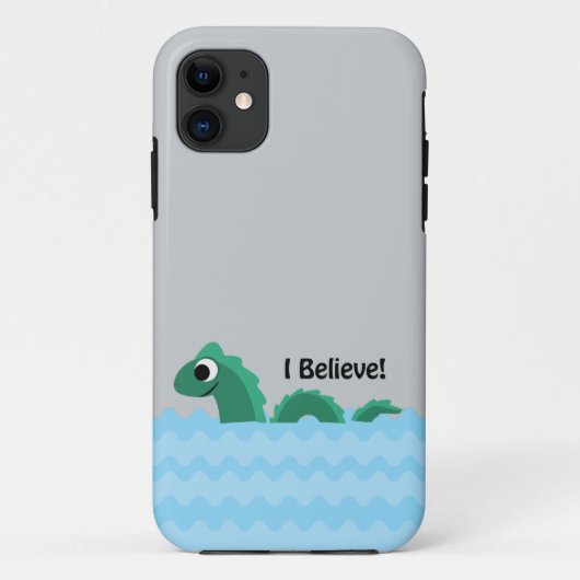 私は信じチャンプラン湖のモンスターをチャンプ Case-Mate iPhoneケース (裏面)