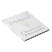 私は信じチーズ頭だ ノートパッド (アングル)