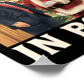 私は信じトランプとサンタプロトランプの両おもしろい方にいる ポスター (角)