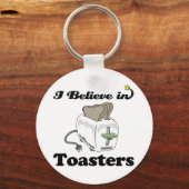 私は信じトースター キーホルダー (正面)