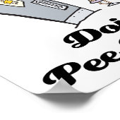 私は信じピーピーダンスをする ポスター (角)