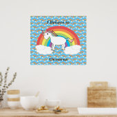 私は信じユニコーンだ ポスター (キッチン)