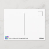 私は信じユニコーンで ポストカード (裏面)