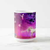 私は信じユニコーン コーヒーマグカップ (中央)