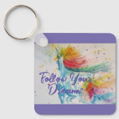 私は信じユニコー後を追ンの夢に現れる キーホルダー (正面)