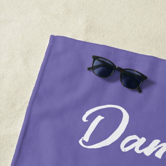 私は信じユニコー後を追ンの夢に現れる ビーチタオル (インサイチュ)