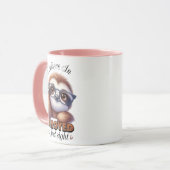 私は信じ一目引用文マグに悩む マグカップ (正面左)