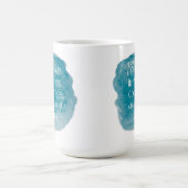 私は信じ勇気づけの練習をしている コーヒーマグカップ (中央)