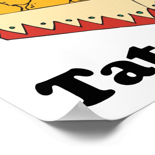 私は信じ口が悪い ポスター (角)