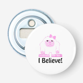 私は信じ可愛い漫画の女の子イェティ 栓抜き