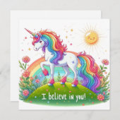 私は信じ君のユニコーン シーズンカード (正面/裏面)